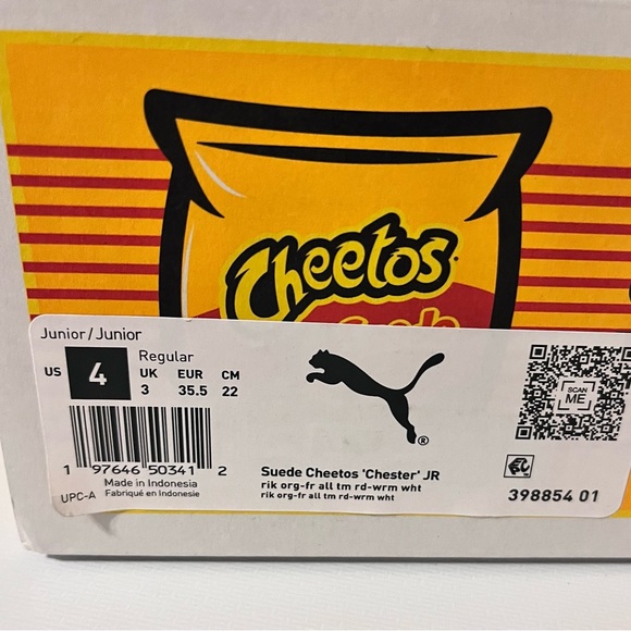 Puma Kids Cheetos Suede Shoes - Orange - Picture 13 of 14